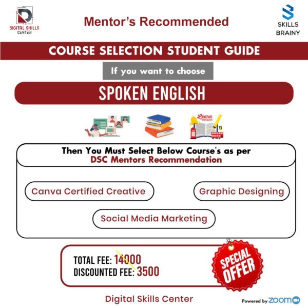 Spoken English + Mentor’s Deal (4-in-1 Skills Pack)